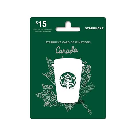 virtual gift cards canada starbucks.